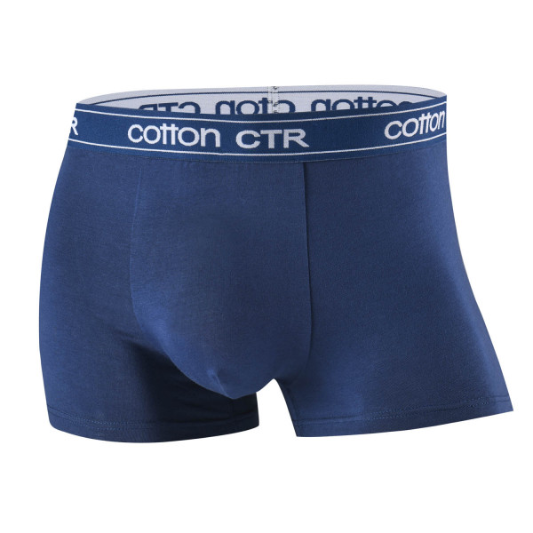 COTTONCTR Men`s Underpants Cotton Briefs Comfortable Wear Dark Blue Color