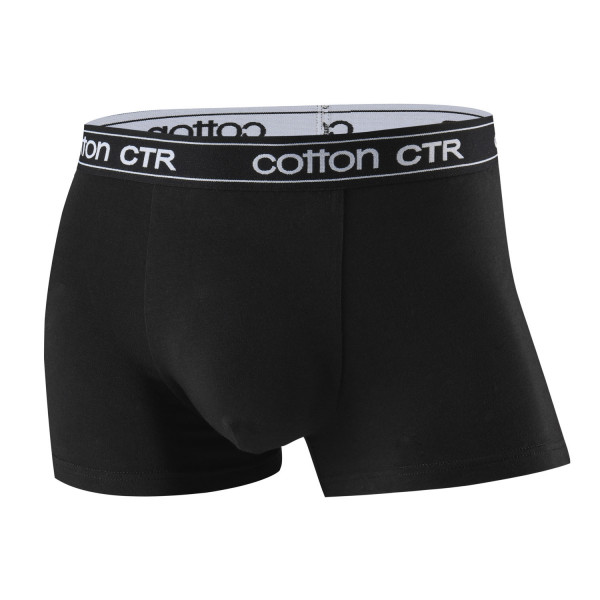 COTTONCTR Men`s Underpants Cotton Briefs Comfortable Wear Black Color -One Pack
