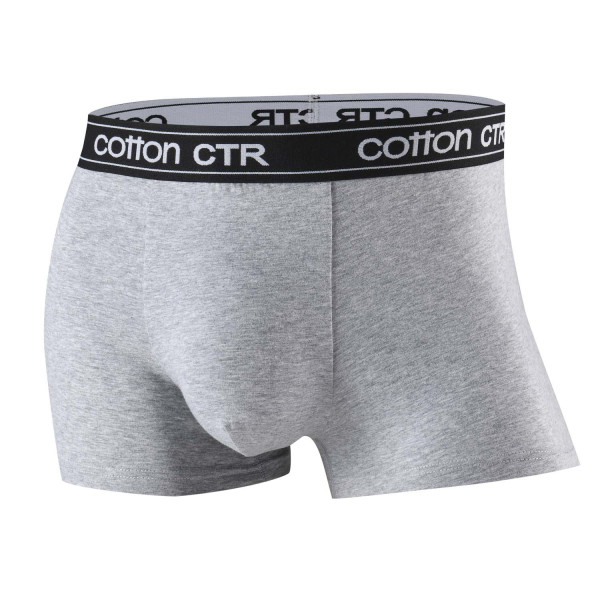 COTTONCTR Men`s Underpants Cotton Briefs Comfortable Wear Grey Color -One Pack